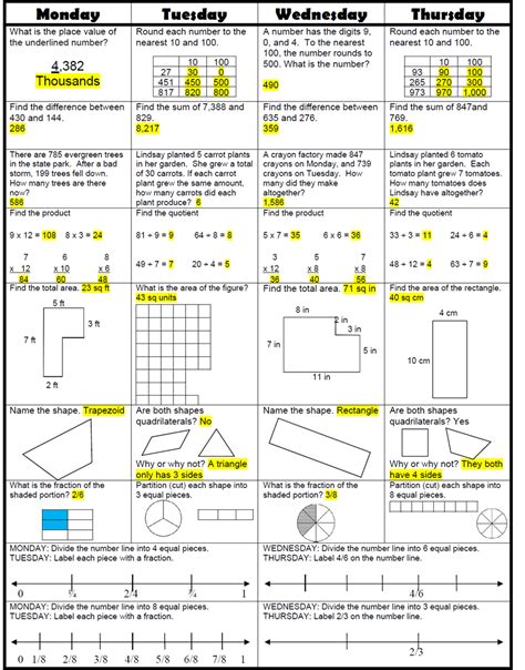 3 116 Find the quotient. . One stop teacher shop 3rd grade answer key
